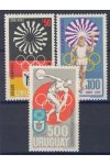 Uruguay známky Mi 1231-33 - OH 1972