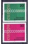 Bundes známky Mi 675-6