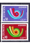 Andora fr. známky Mi 0247-8