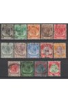 Straits Settlements známky Mi 192-205 NK - Sestava