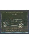 Zambia známky Mi 100 let Automobilu - 22K Gold - Lancia