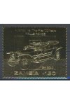 Zambia známky Mi 100 let Automobilu - 22K Gold - Rolls Royce