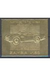 Zambia známky Mi 100 let Automobilu - 22K Gold - Aston Martin