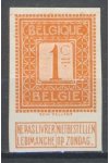 Belgie známky Mi 89 Zkusmý tisk