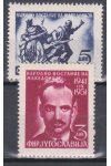 Jugoslávie známky Mi 672-73