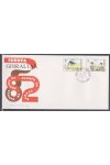 Gibraltar celistvosti Mi 451-52 FDC