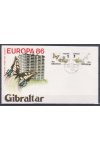 Gibraltar celistvosti Mi 503-4 FDC