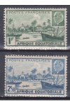 Afrique Equatoriale Francaise známky Yv 90-91