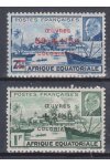 Afrique Equatoriale Francaise známky Yv 195-196