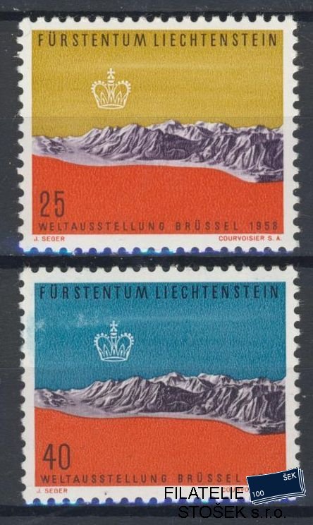 Liechtenstein známky Mi 369-70