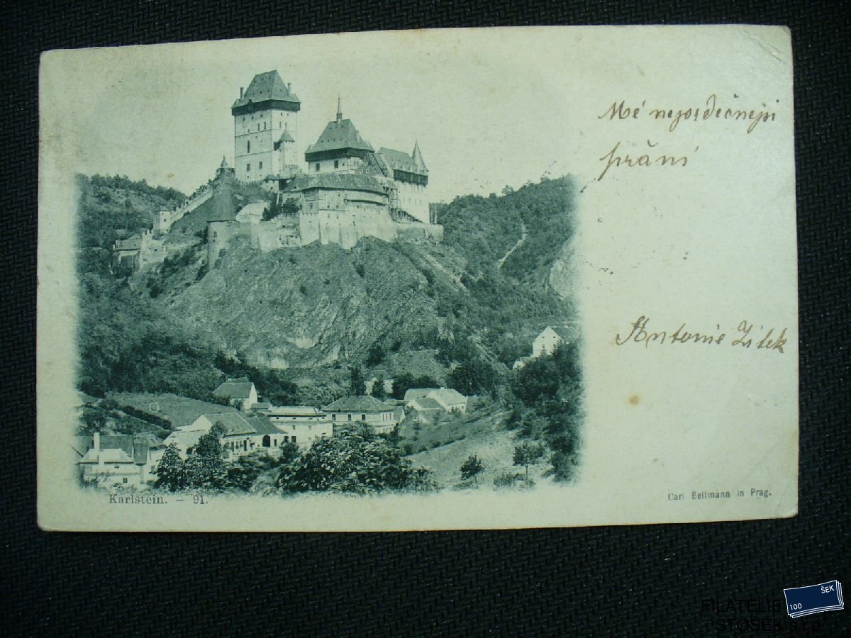 Pohlednice - Karlštejn