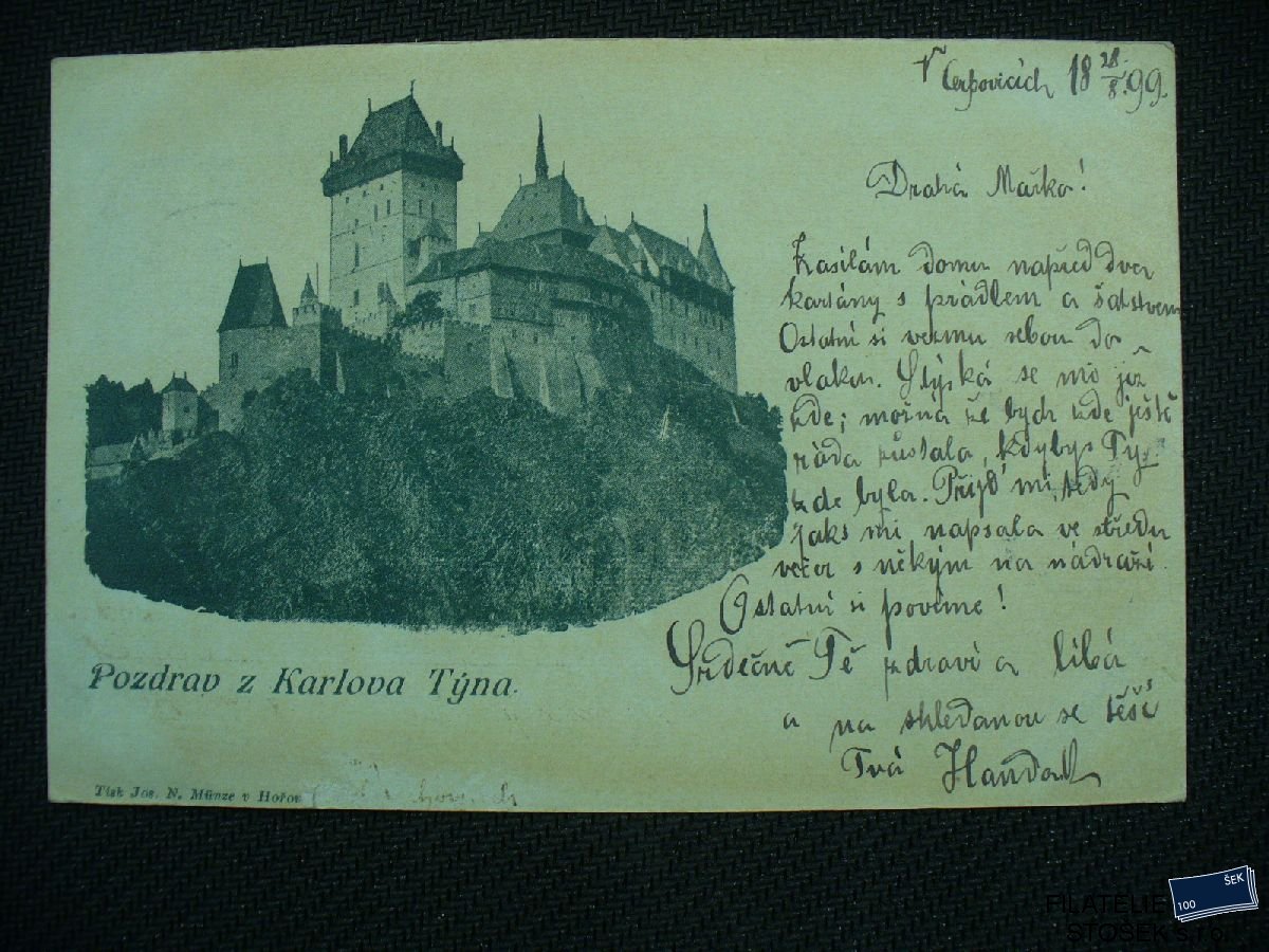 Pohlednice - Karlštejn