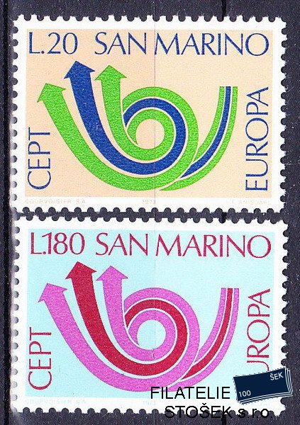 San Marino známky Mi 1029-30