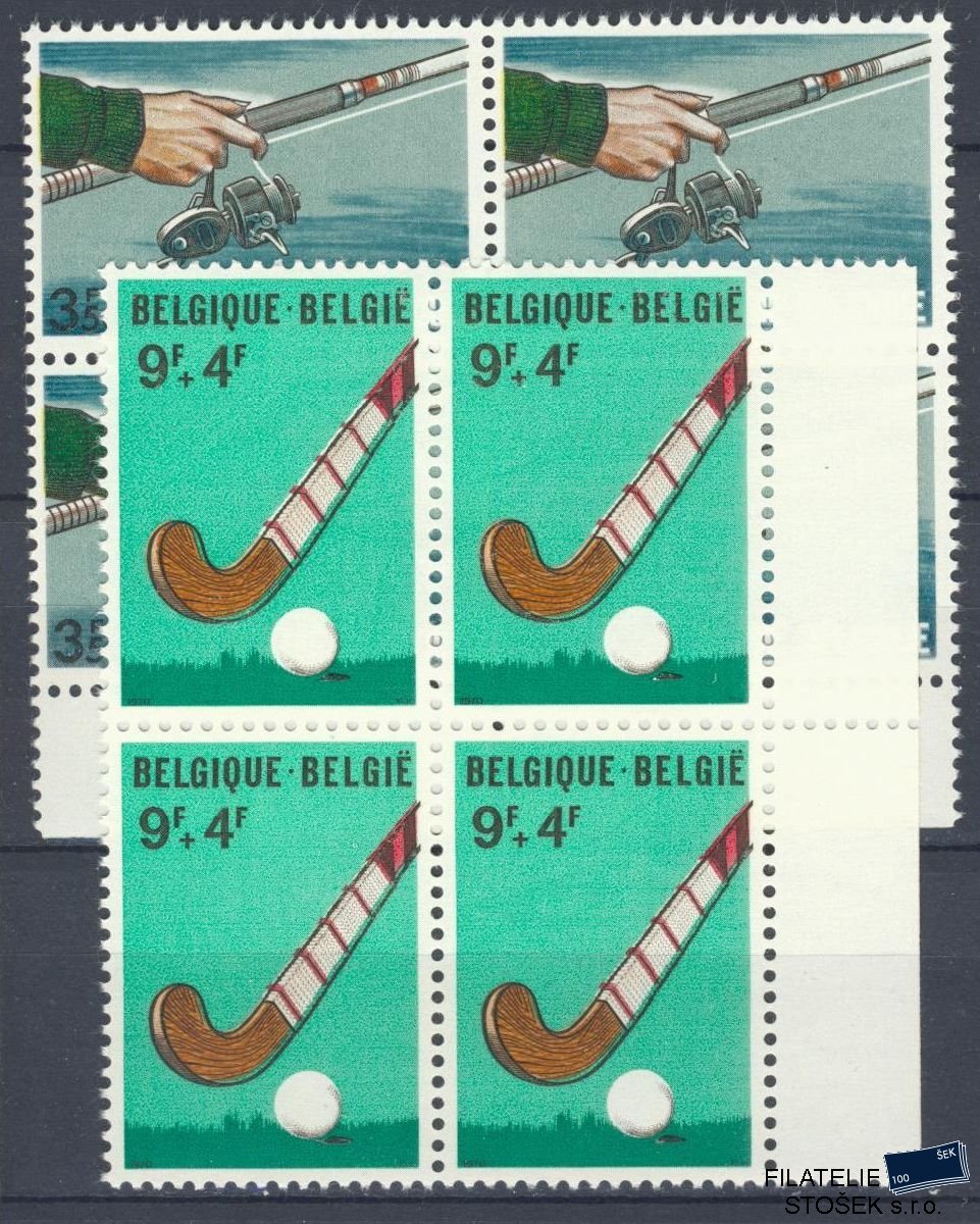 Belgie známky Mi 1606-7 4 Blok