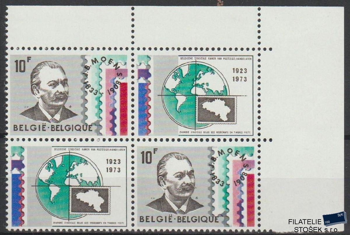 Belgie známky Mi 1739 4 Blok