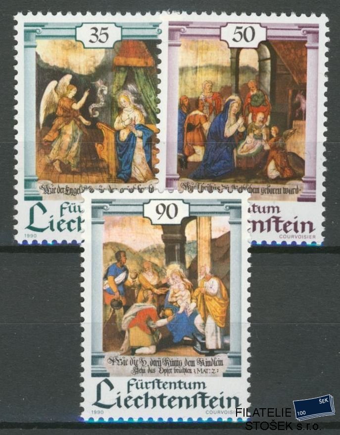 Liechtenstein známky Mi 1005-7