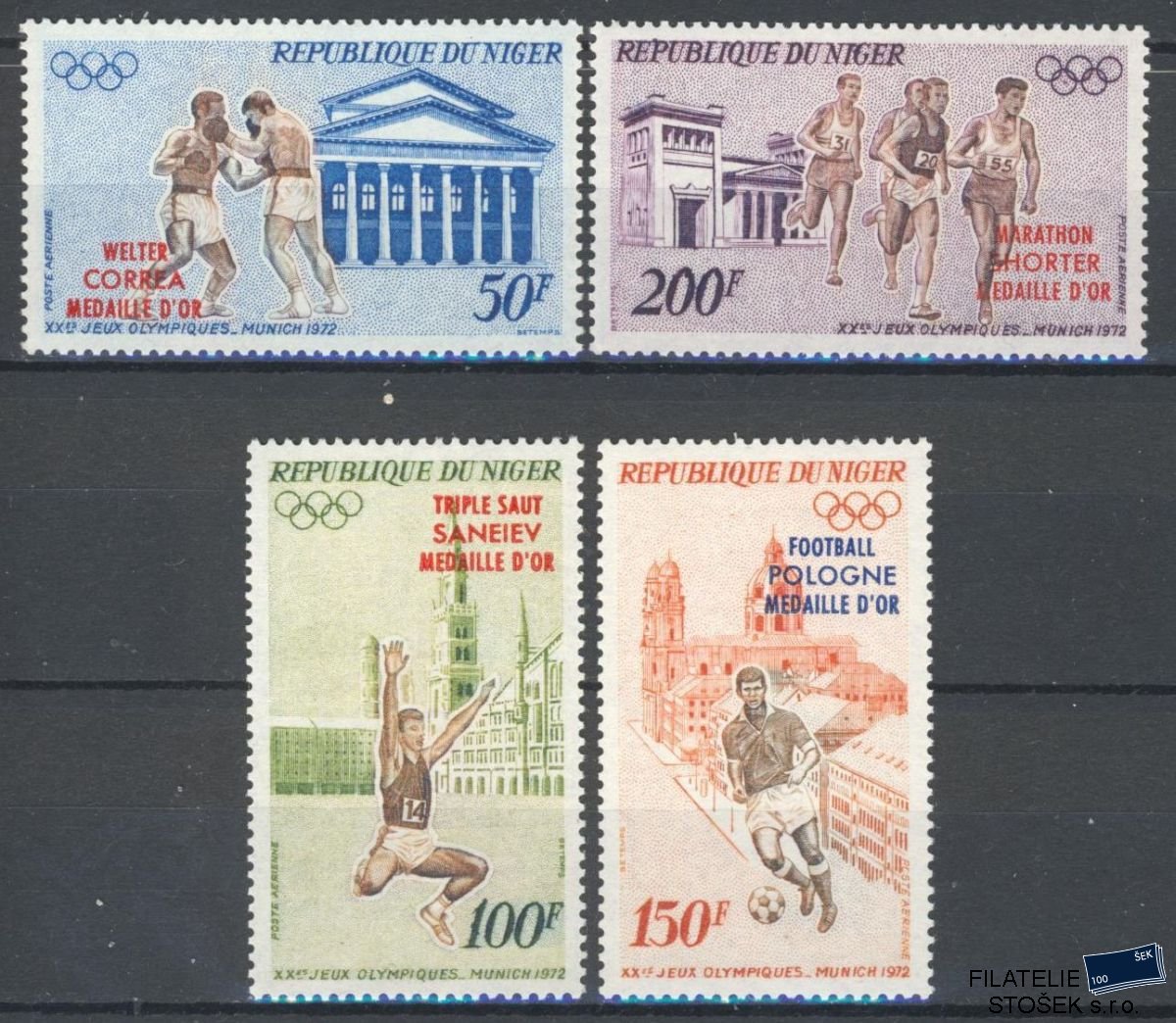 Niger známky Mi 0348-51