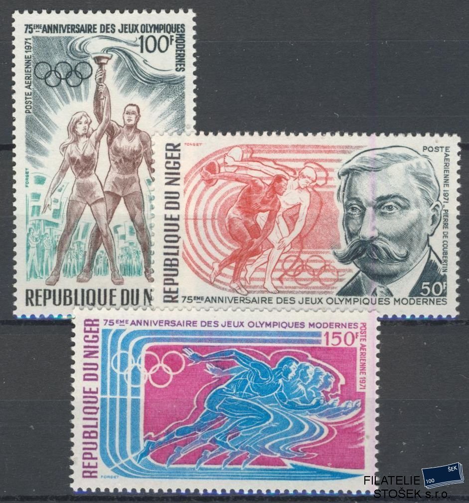 Niger známky Mi 0291-3