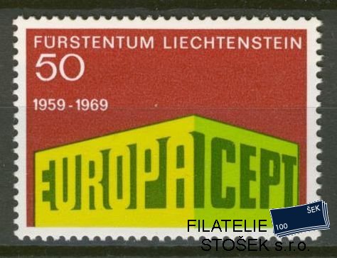 Liechtenstein známky Mi 507