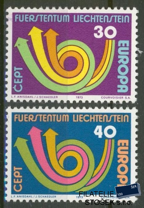 Liechtenstein známky Mi 579-80