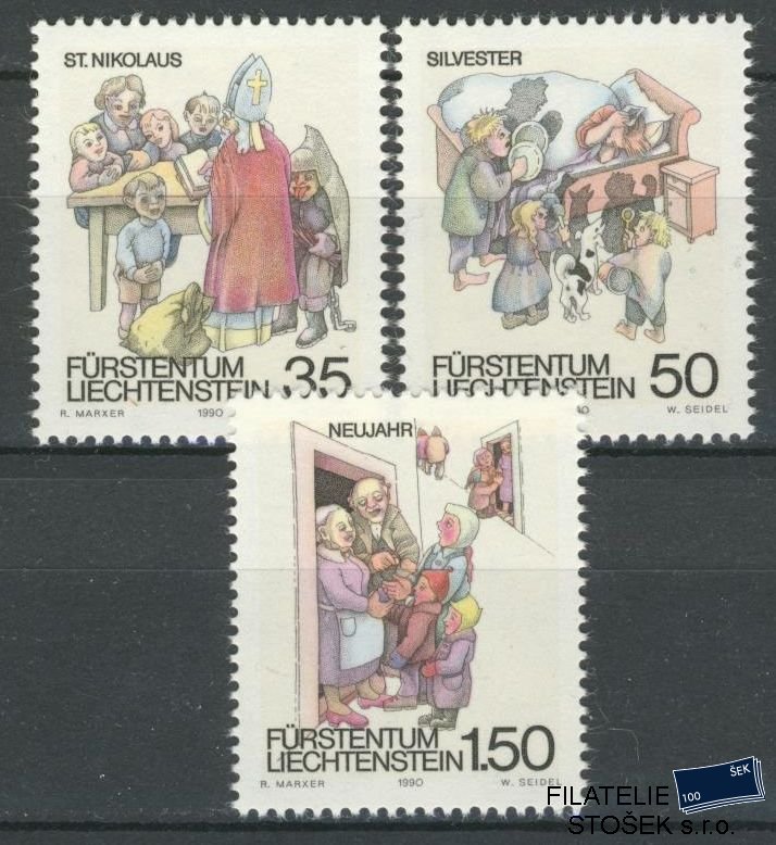 Liechtenstein známky Mi 1008-10