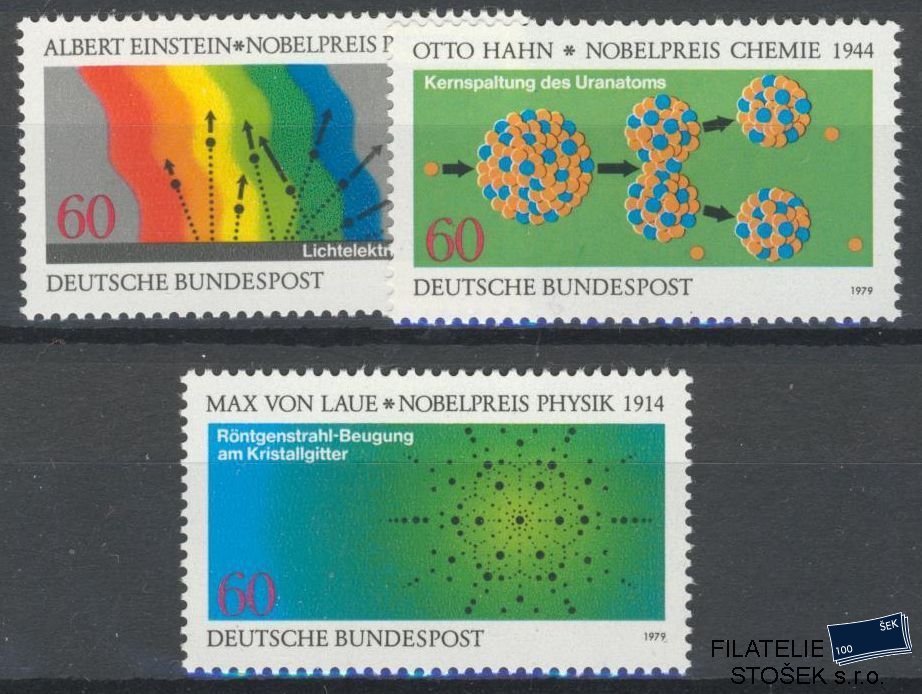 Bundes známky Mi 1019-21