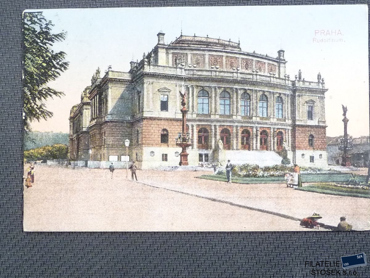 Pohlednice - Praha - Rudolfinum