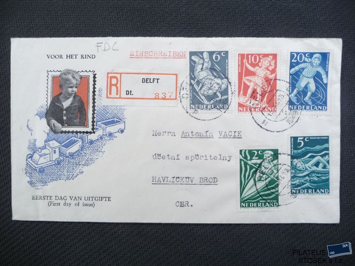 Holandsko celistvosti Mi 511-15 - FDC