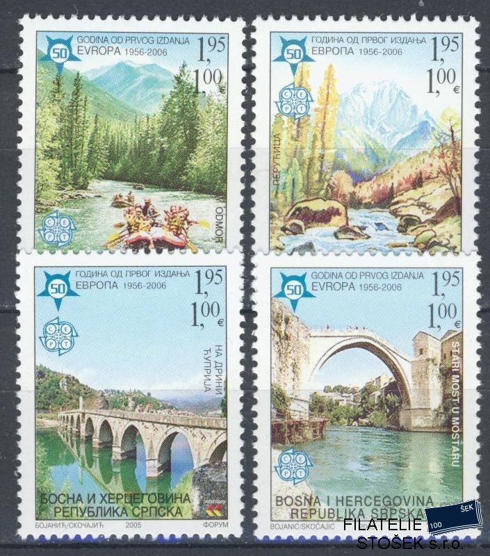 Bosna a Hercegovina-Srbská Krajina známky Mi 0339-42