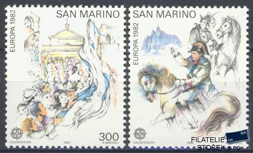 San Marino známky Mi 1249-50