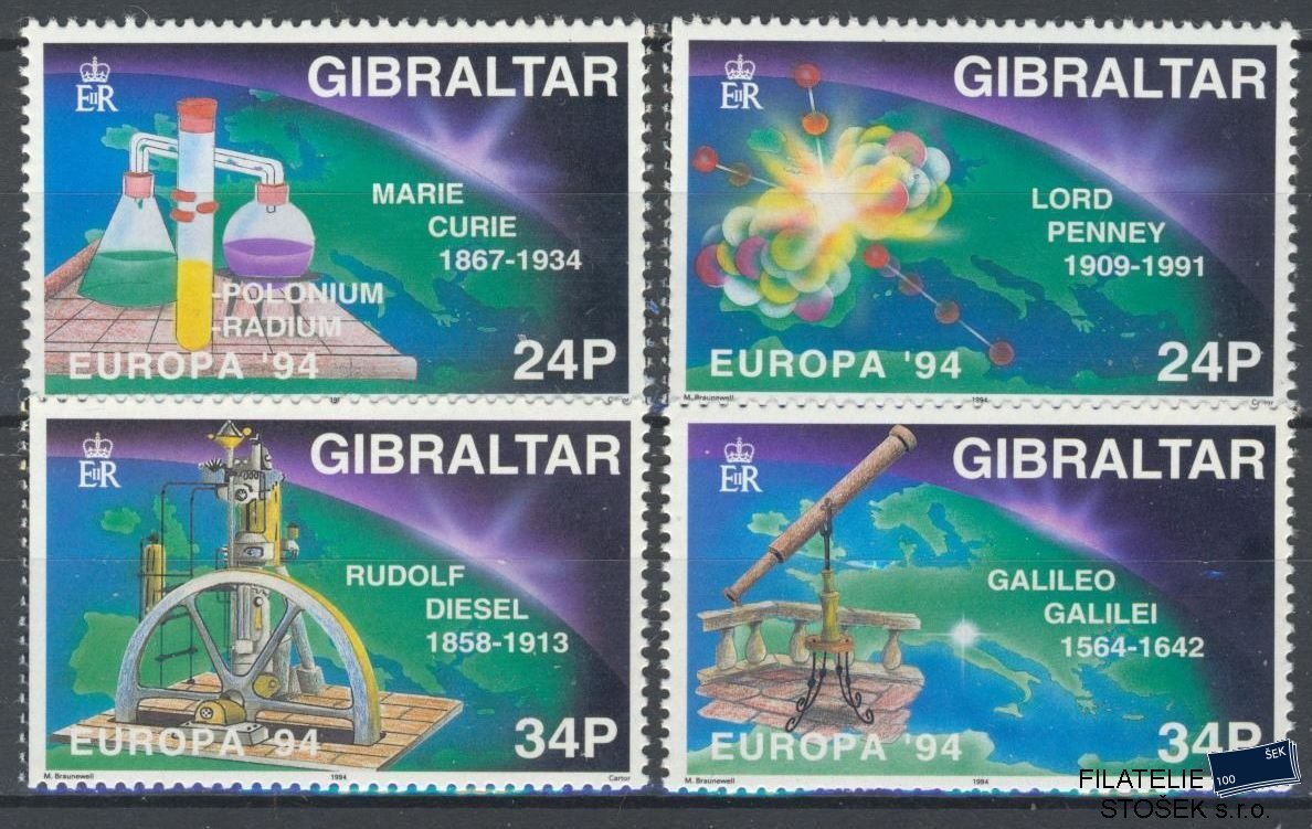 Gibraltar známky Mi 0683-6