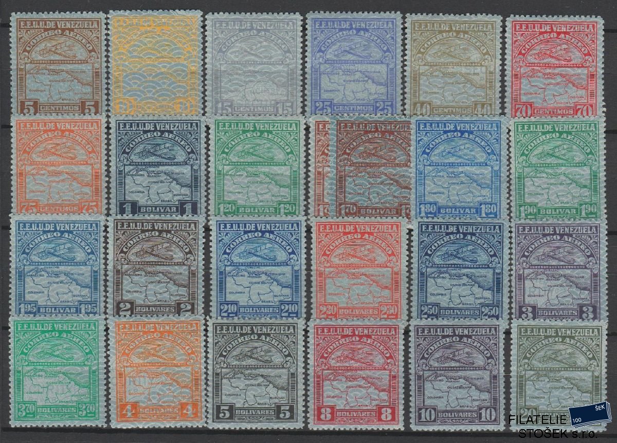 Venezuela známky Mi 151-174