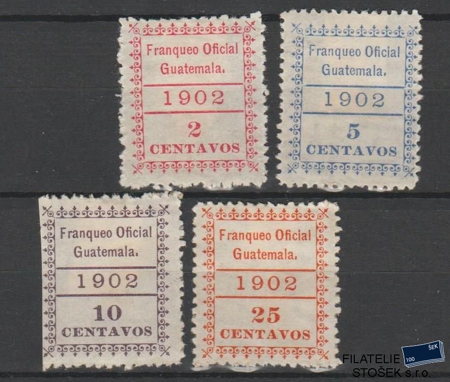 Guatemala známky Mi P 1-5 NK