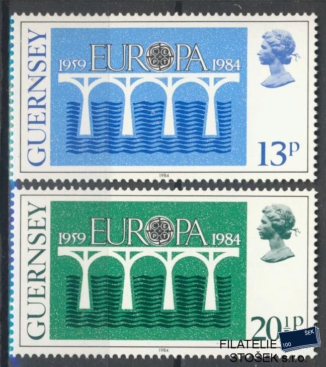 Guernsey známky Mi 0286-7