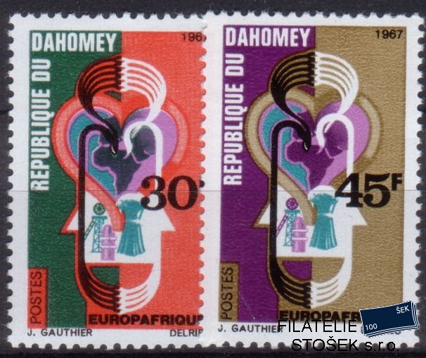 Dahomey Mi 319-20