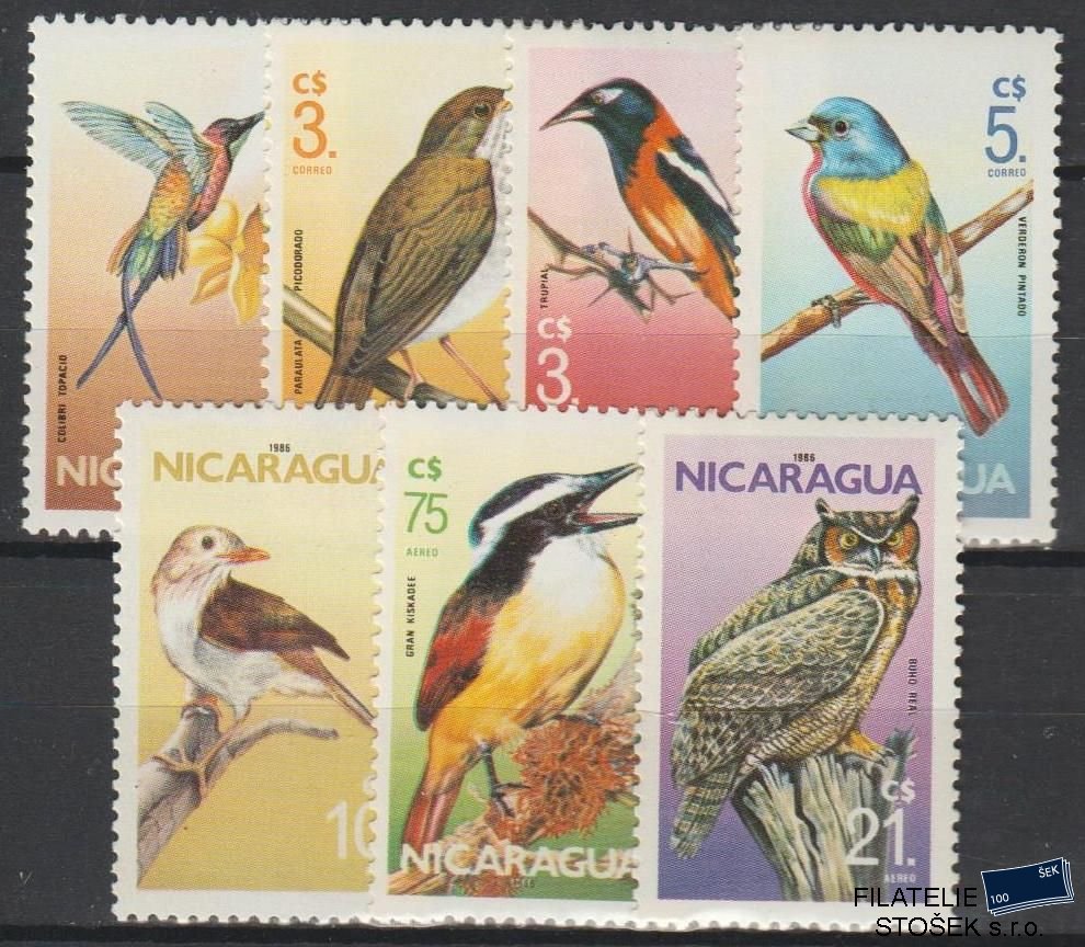 Nicaragua známky Mi 2637-43