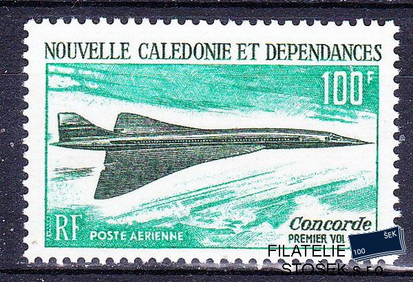 N. Caledonie známky 1969 Concorde