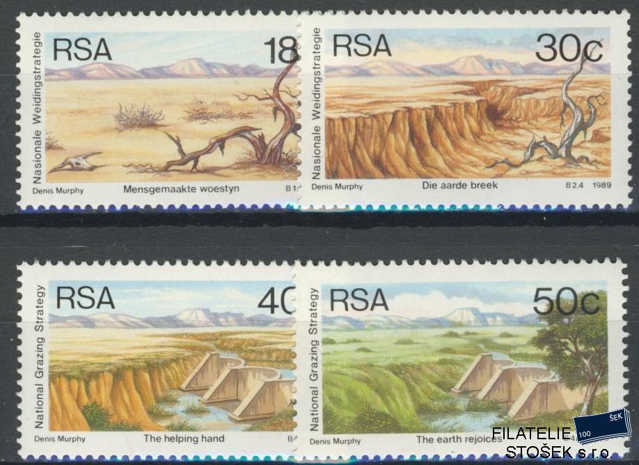 South Africa známky Mi 771-74