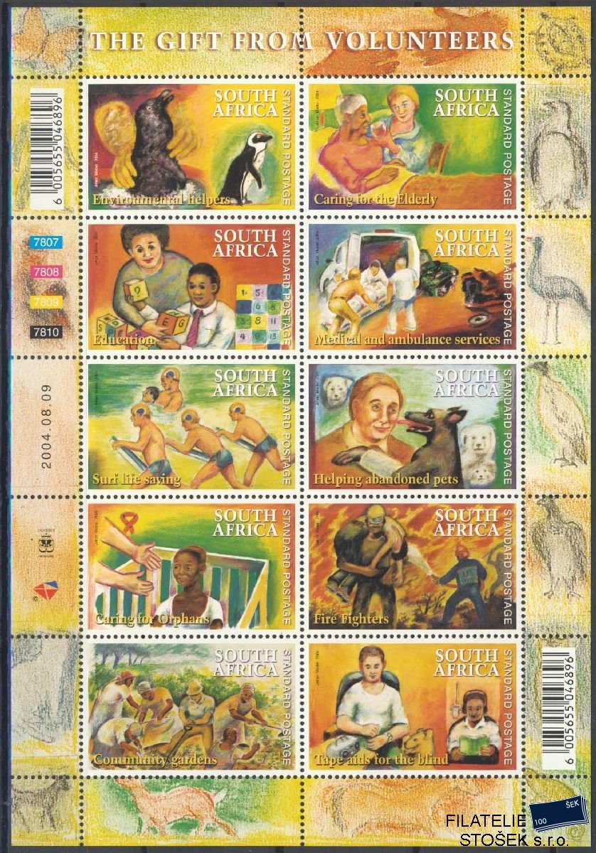 South Africa známky Mi 1575-84