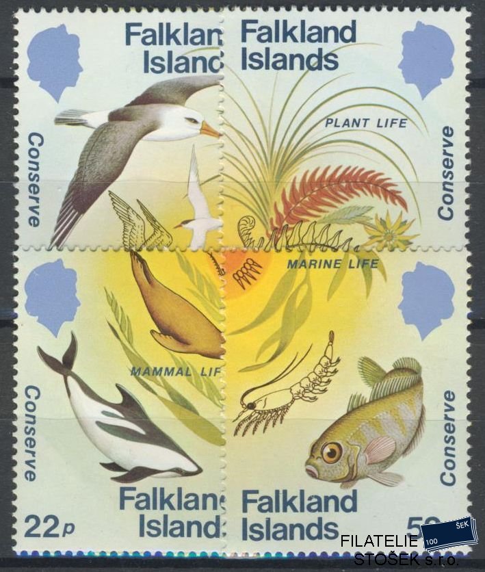 Falkland Islands známky Mi 415-18