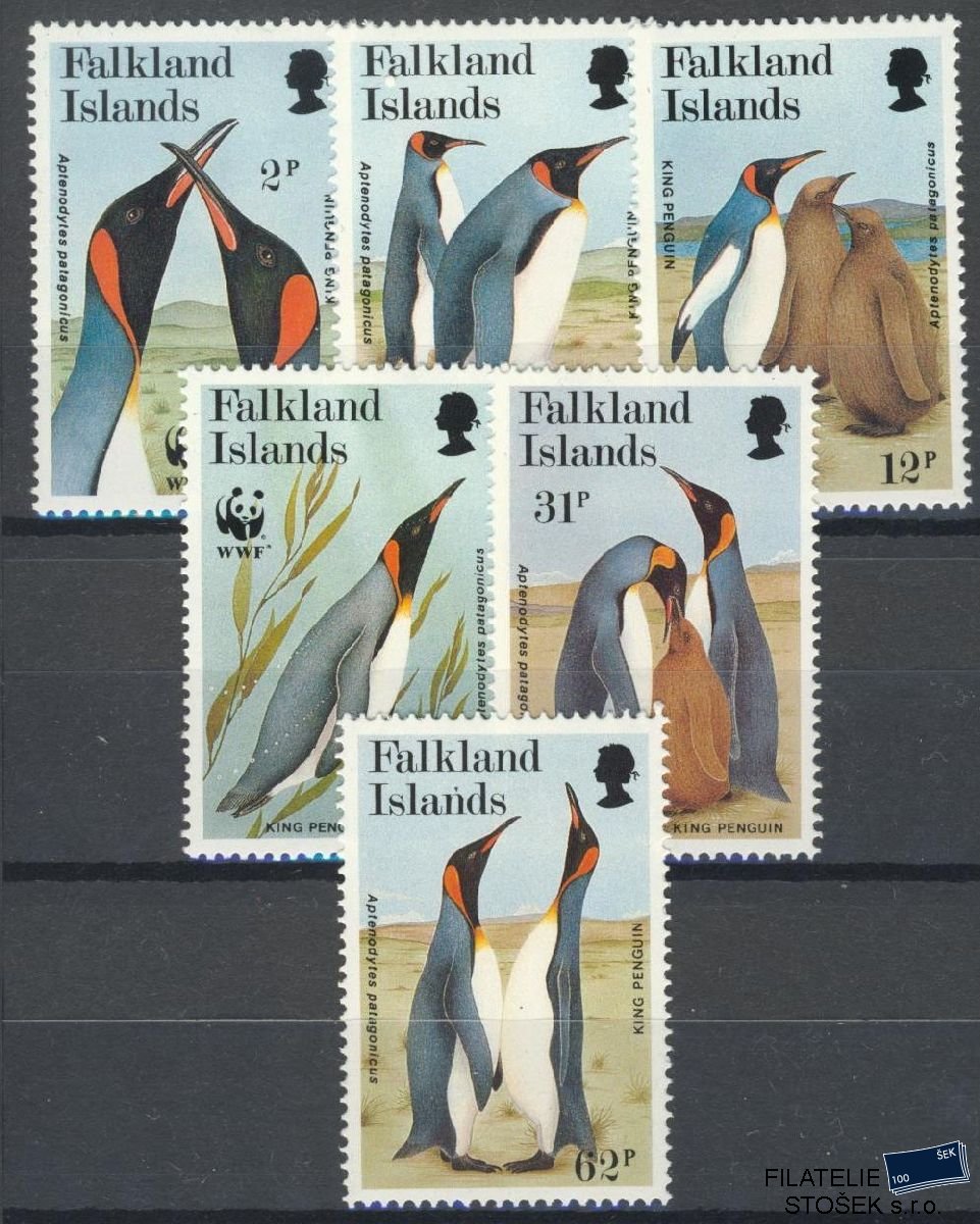 Falkland Islands známky Mi 538-43