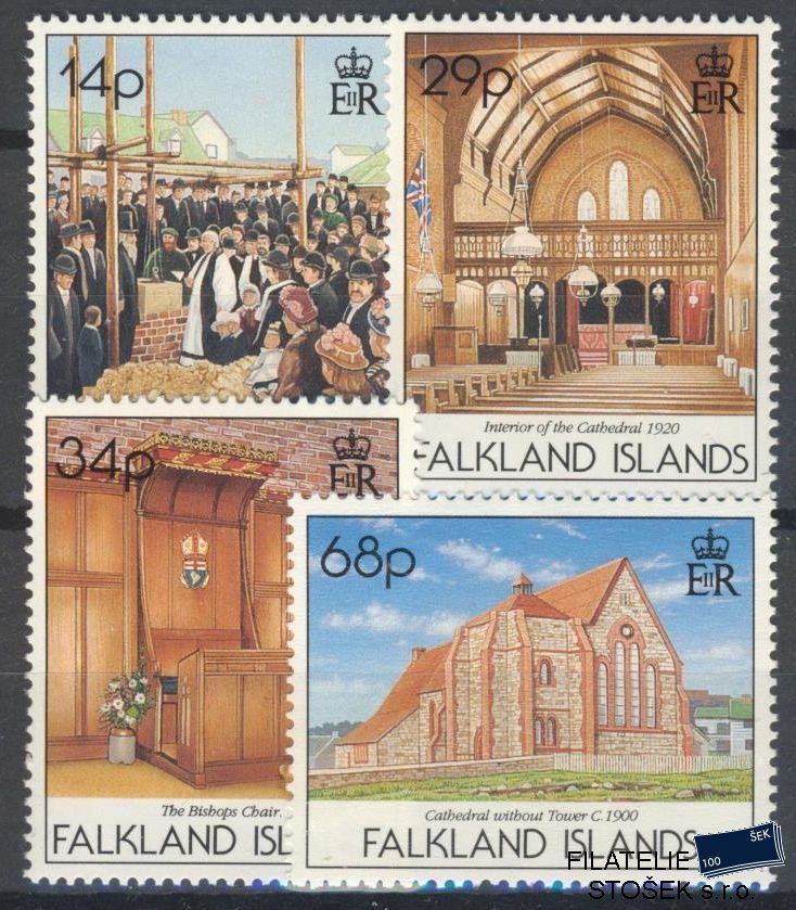 Falkland Islands známky Mi 557-60