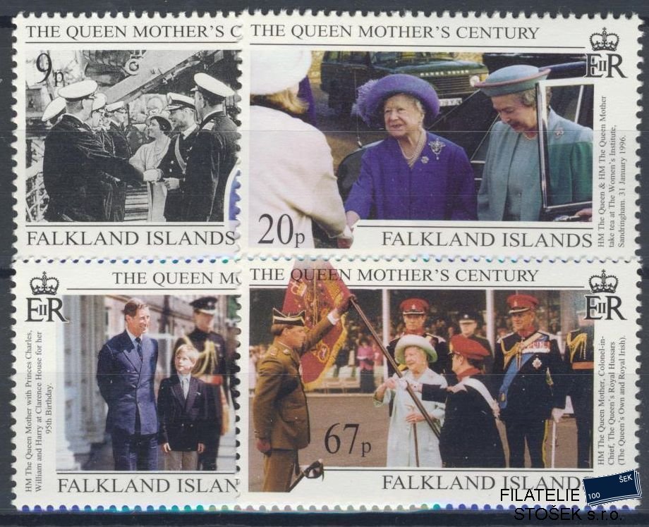 Falkland Islands známky Mi 752-55