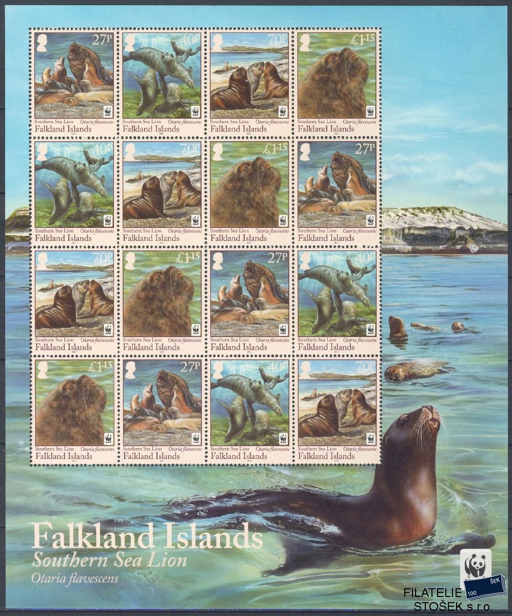 Falkland Islands známky Mi 1143-46 KL