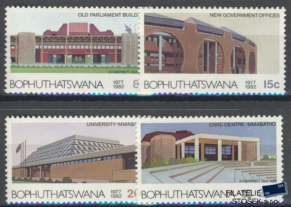 Bophuthatswana známky Mi 0096-9