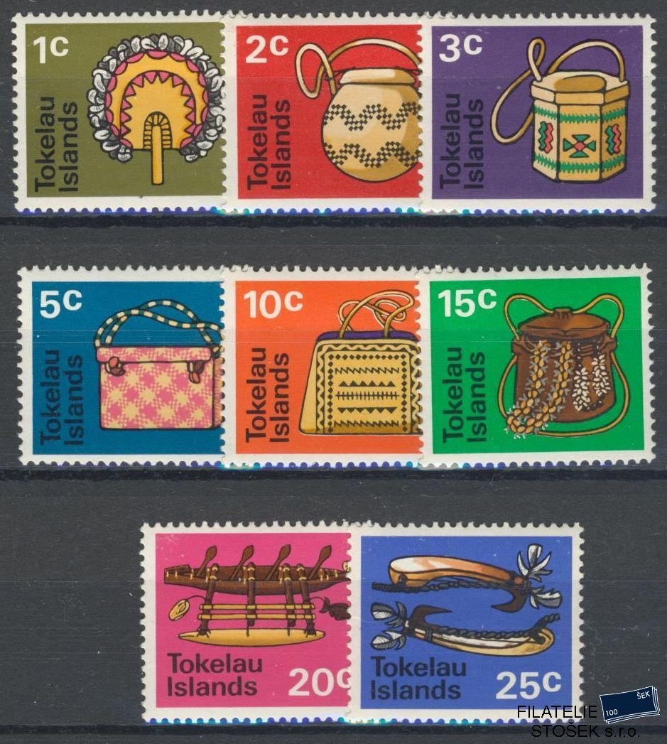 Tokelau Islands známky Mi 18-25