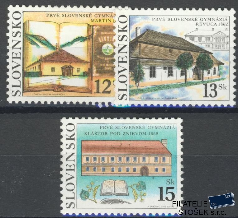 Slovensko známky 259-61