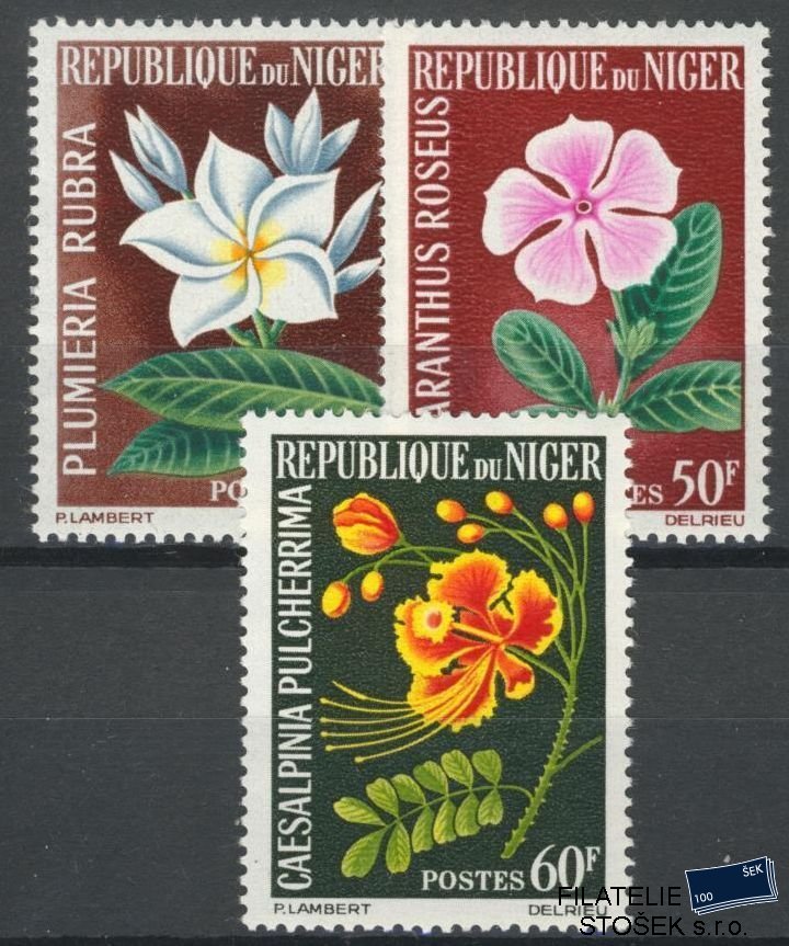 Niger známky Mi 91-93