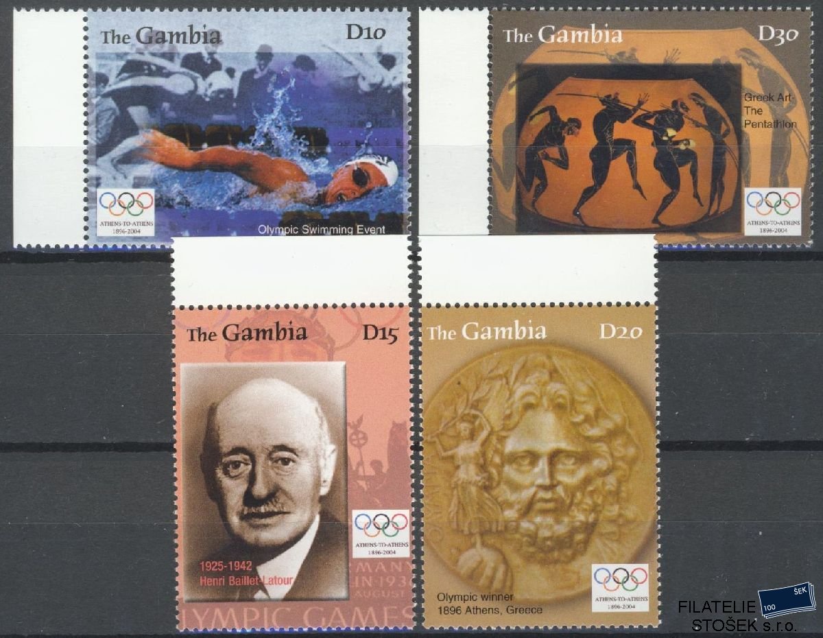 Gambia známky Mi 5247-50