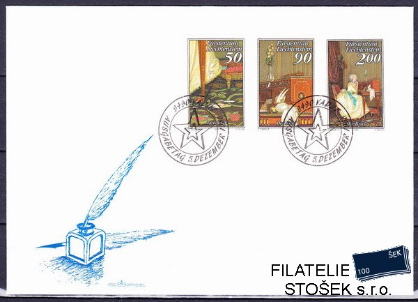 Liechtenstein FDC Mi 957-9